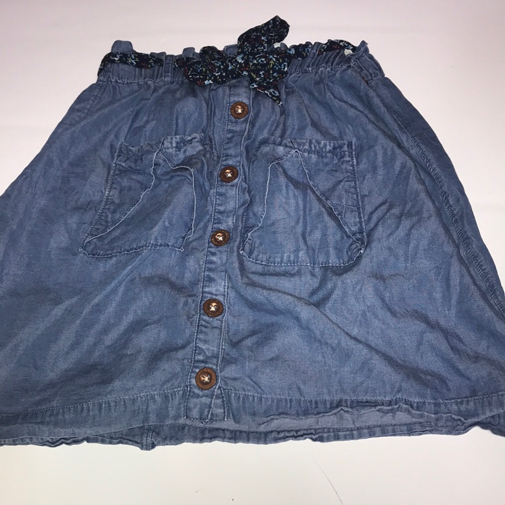Matilda Jane Jean-Like Skirt Size Youth Girls 14♥️